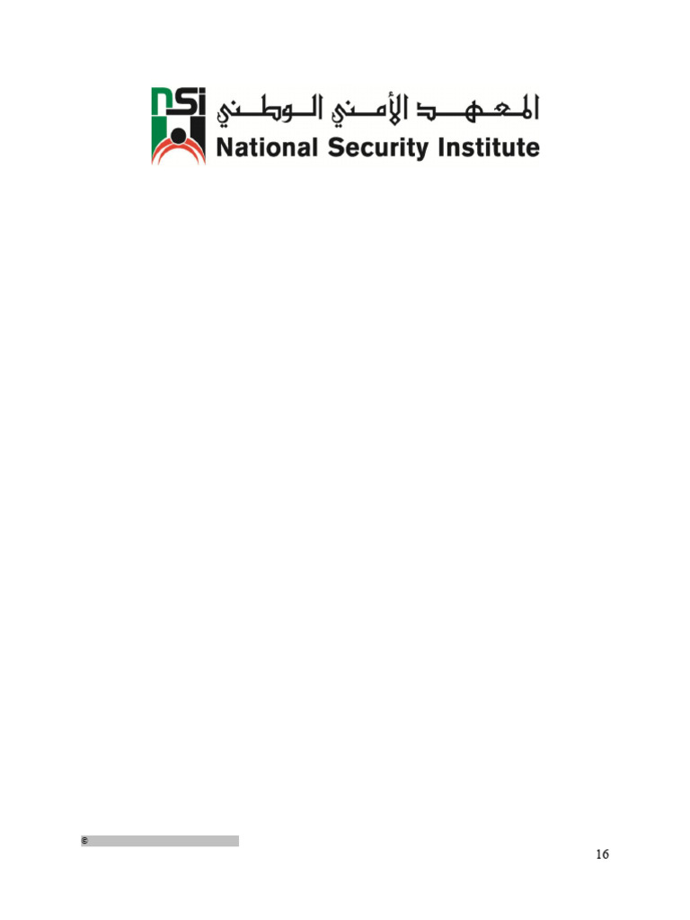 Sample NSI 2 | PDF | Arrest | Police