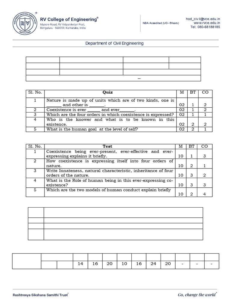 Uhv III - Cie 03 - QP 01 | PDF