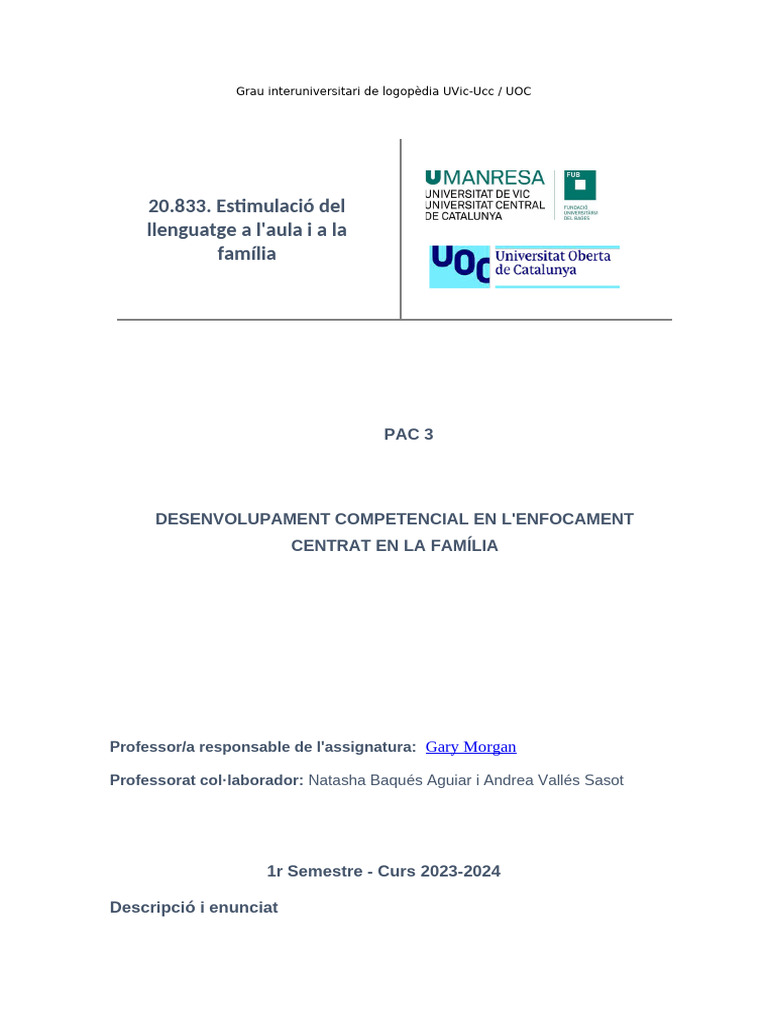 Pac 3 Cat-1 | PDF