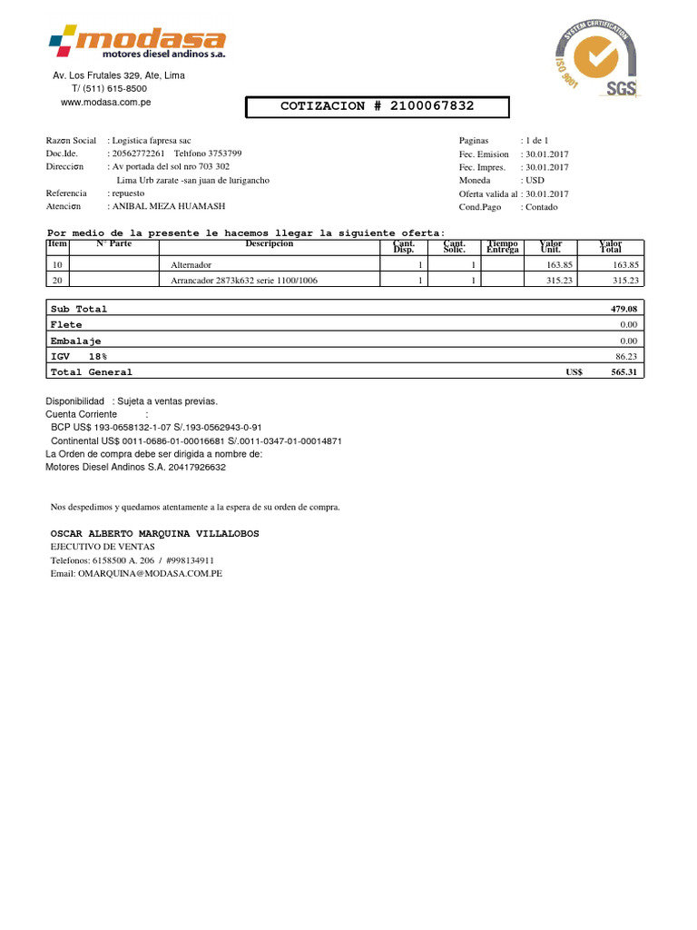 2873K632 Modasa | PDF