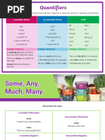Some, Any, Much, Many Exercises | PDF | Drink