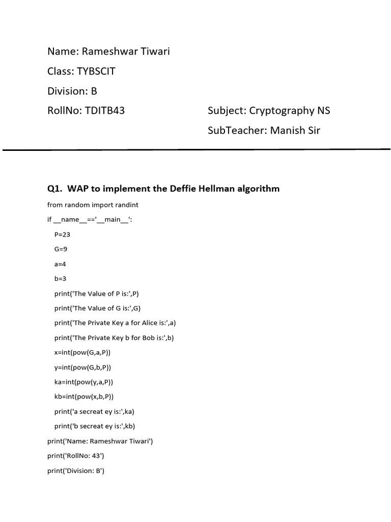 Tdit043b Cryptography Journal | PDF | Encryption | Cyberwarfare