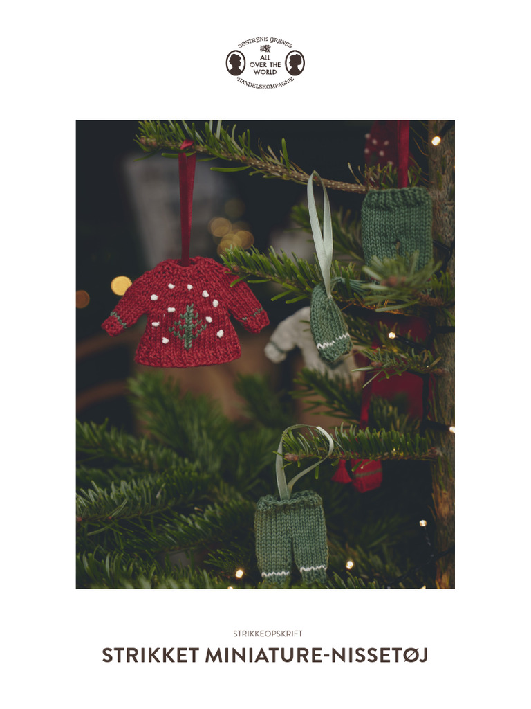 Miniature Elf Clothes Knit Pattern Da | PDF