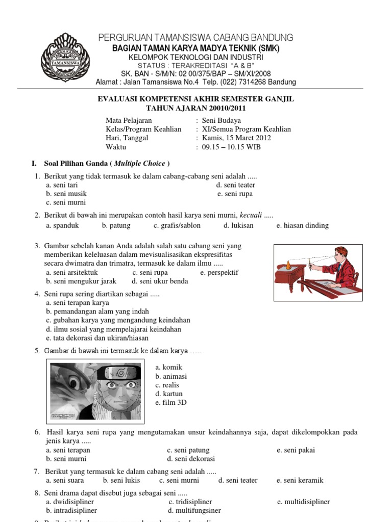 Soal Uas 5 Nov 2011 Auto Saved
