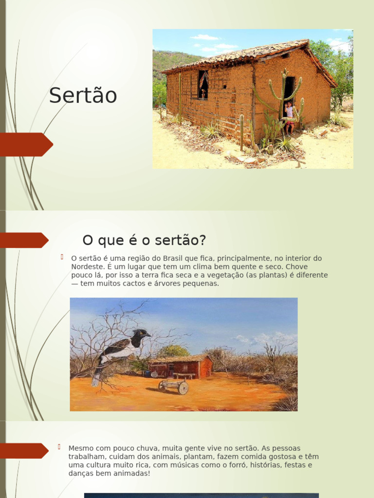 Vida e Cultura no Sertão Brasileiro | PDF