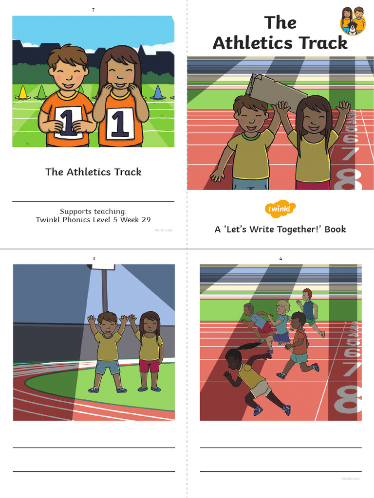 Athletics Track Teaching Resource | PDF
