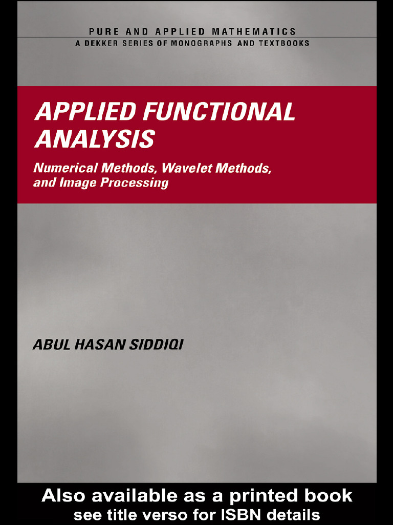 Previewpdf | PDF | Operator (Mathematics) | Mathematical Analysis