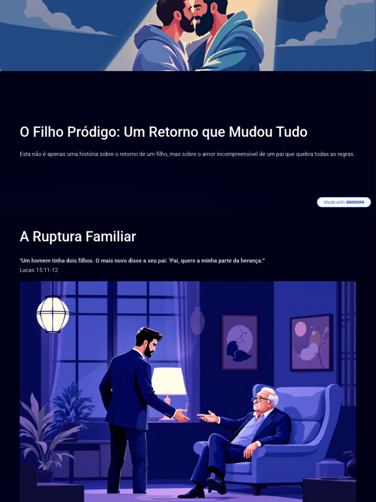 O Amor do Pai na Parábola do Filho Pródigo | PDF
