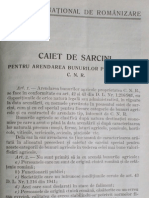 Centrul National de Românizare. Caiet de Sarcini Pentru Arendarea Bunurilor Proprietatea CNR