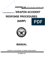 US Department of Defense - Nuclear Weapon Accident Response Procedures