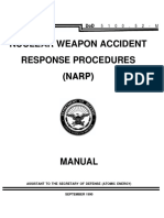 DoD Nuclear Weapon Accident Response Procedures Manual