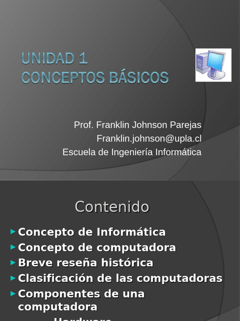 Conceptos Clave de Informática y Computadoras | PDF | Programación ...