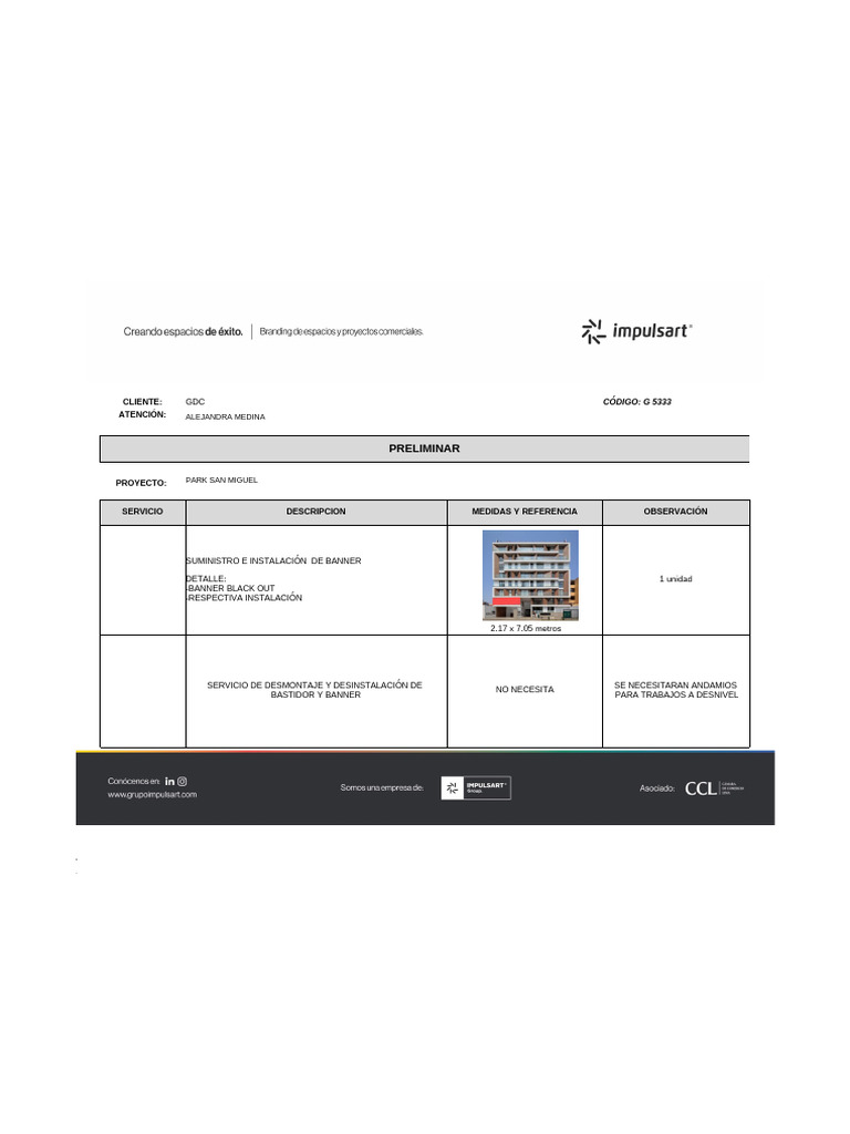 G 5333 Preliminar | PDF