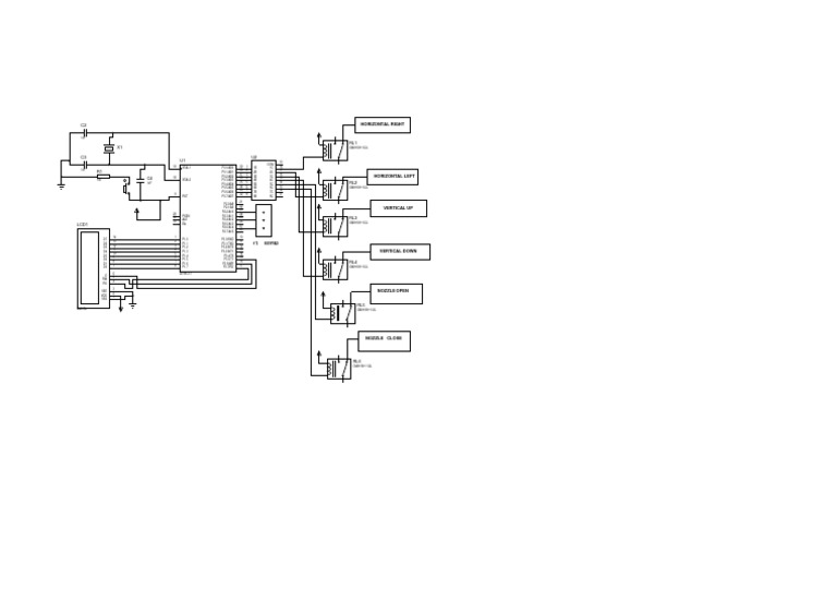 Microcontroller Pinout and Components | PDF