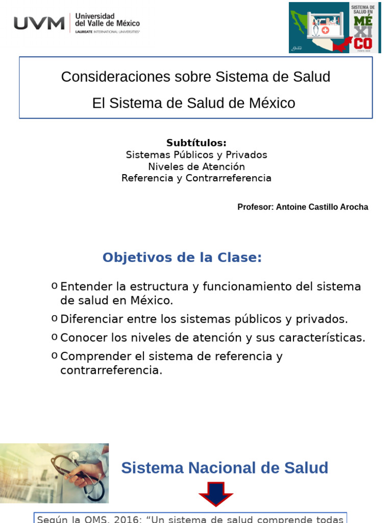 Objetivos del Sistema de Salud en México | PDF | Hospital | México