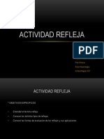 Actividad Refleja