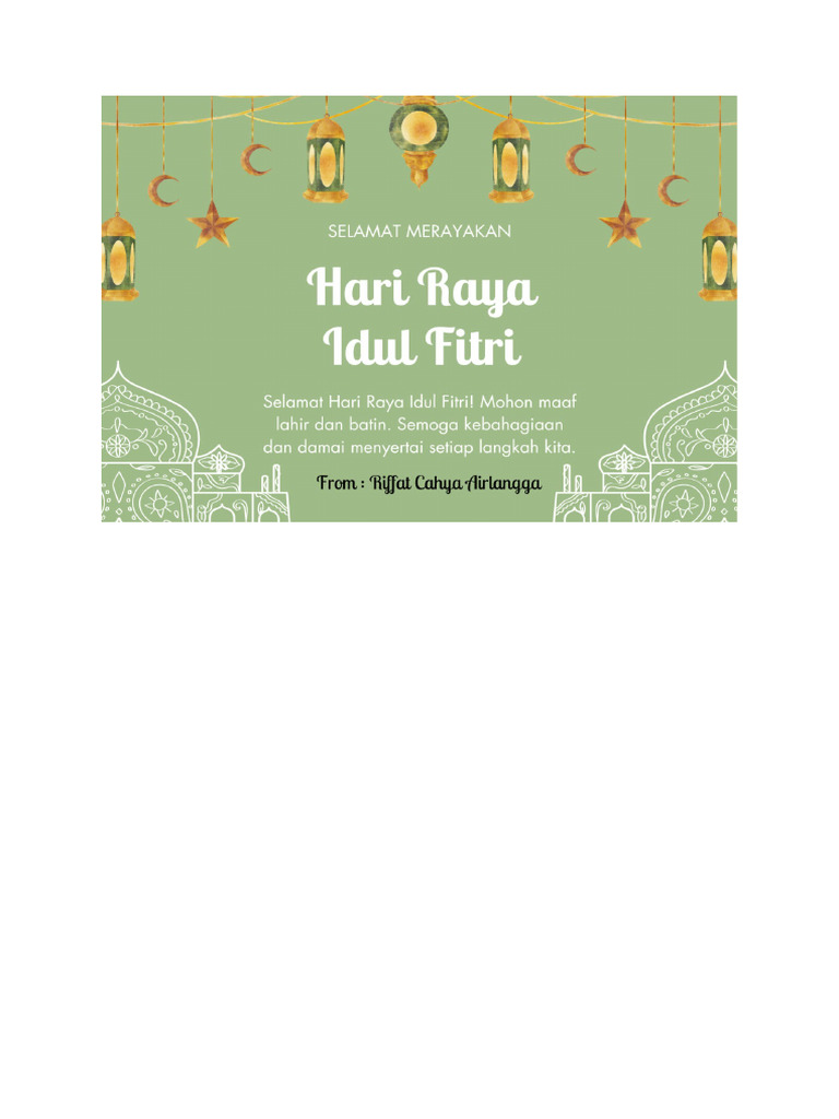 Ucapan Riffat | PDF