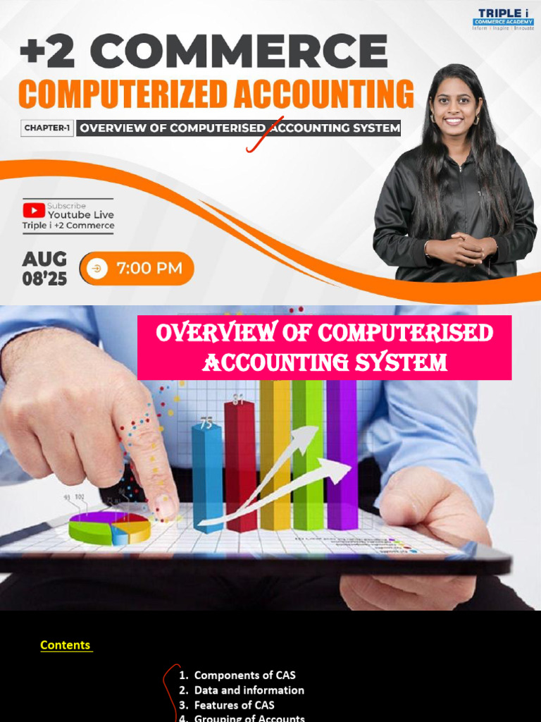 Overview of Computerised Accounting System | PDF | Expense | Fixed Asset