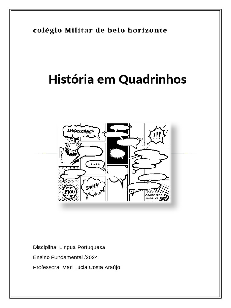História em Quadrinhos: Conceitos e Autores | PDF | Quadrinhos ...