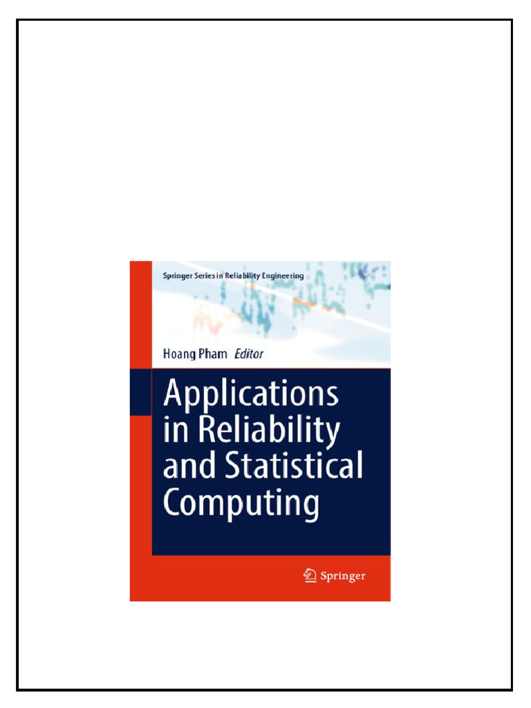 Applications In Reliability And Statistical Computing Hoang Pham Kindle ...