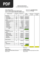 Poultry Farm Budget Template | PDF | Food Industry | Food And Drink