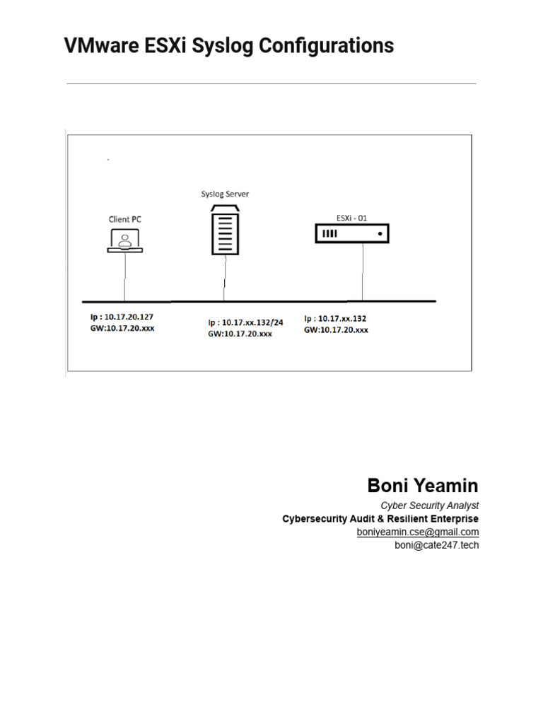 Syslog Server Installation | PDF