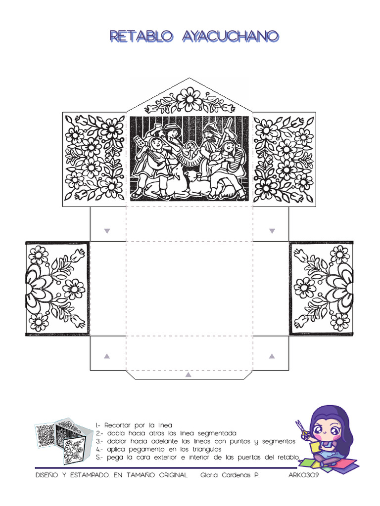 Diseño de Retablo Ayacuchano | PDF