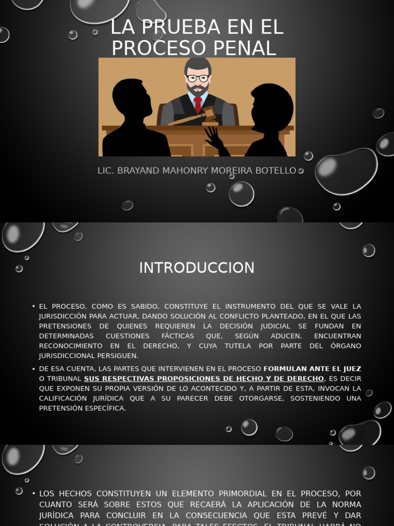 La Prueba en El Proceso Penal | PDF | Evidencia (ley) | Jurisdicción
