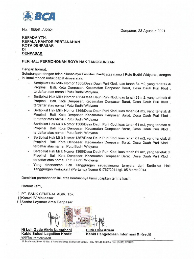 Bca | PDF