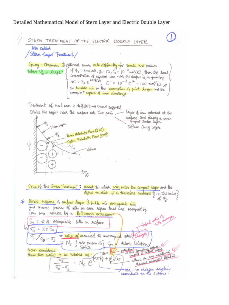 CH5014 Endsem Notes Set 4 | PDF