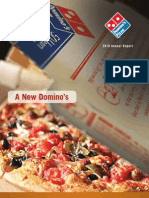 2010 8.5x11 Domino'sPizza Annual Report SM