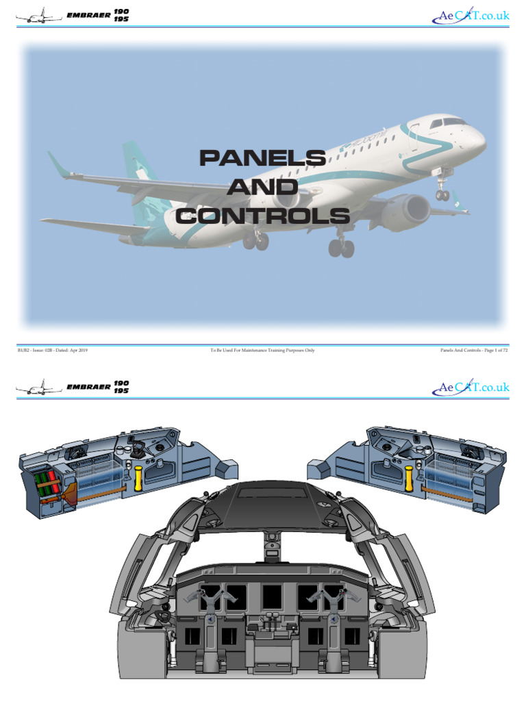 Emb190 - Panels and Controls - b1-b2 - Iss-02b - Apr 2019 | PDF ...