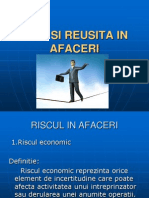 Risc Si Reusita in Afaceri