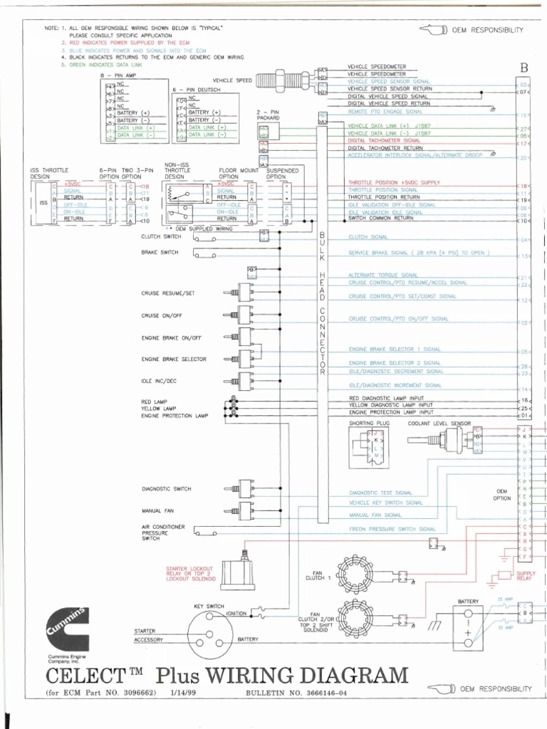 Wiring Diagrams L10 M11 N14  Fuel Injection  Throttle