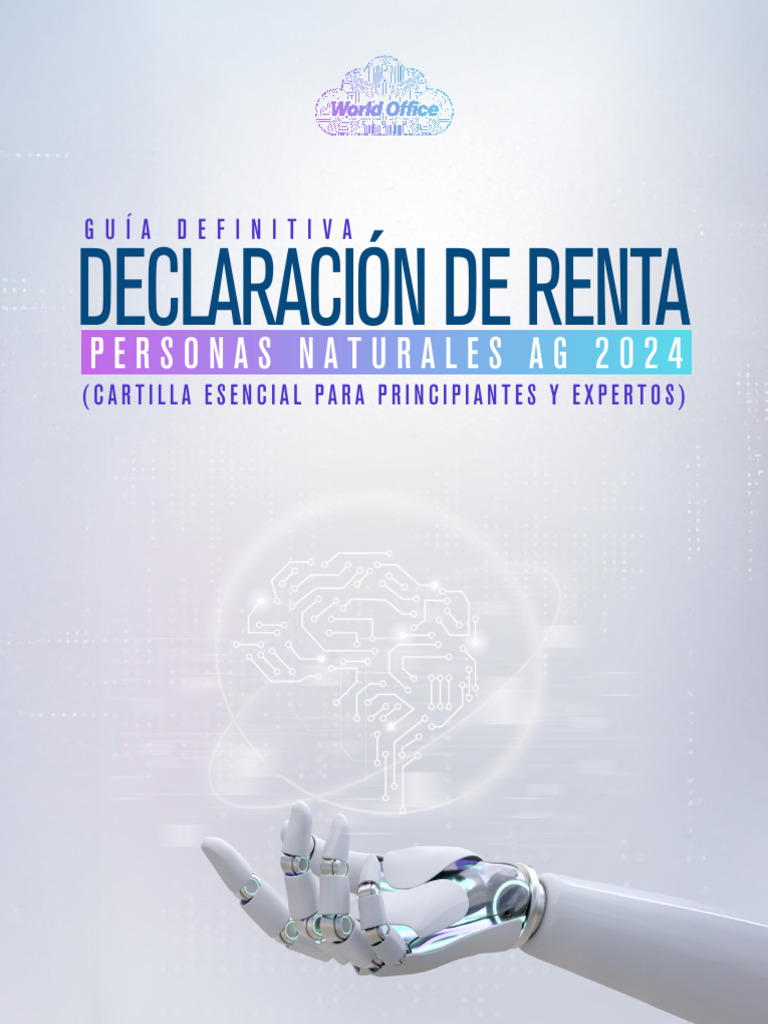 Guía Declaración de Renta 2024 Personas Naturales | PDF | Impuestos ...