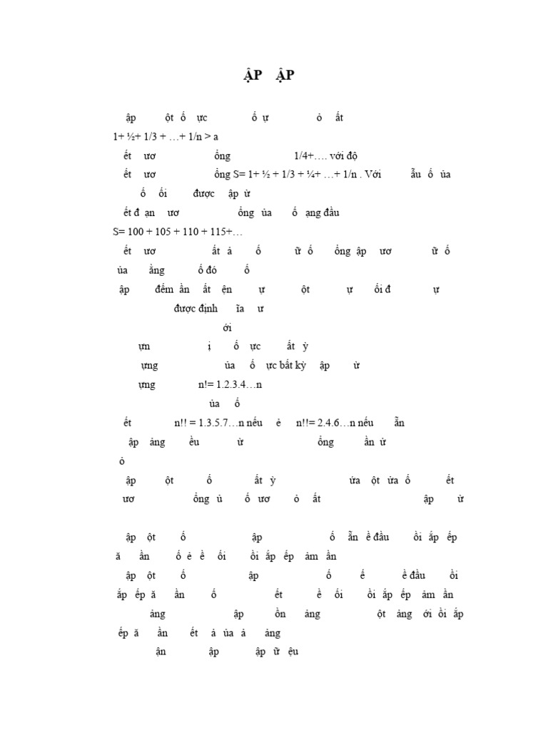 Bai Tap Lap Trinh C - FU | PDF