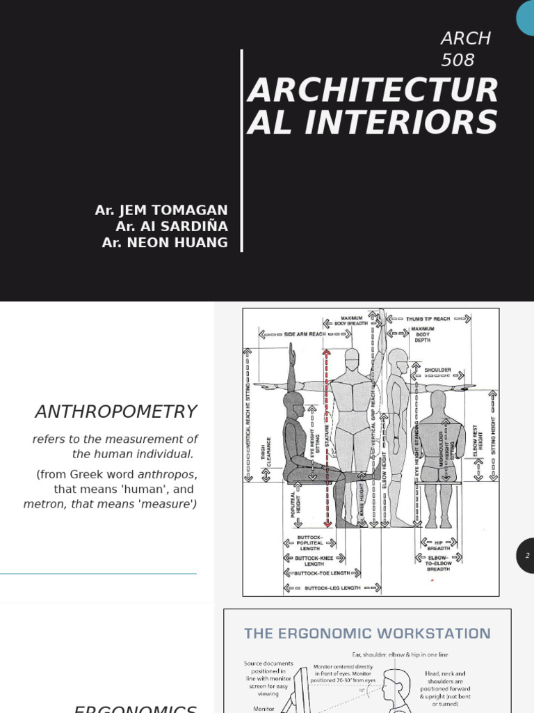 Architectural Interiors: Design & Ergonomics | PDF | Lighting | Symbols