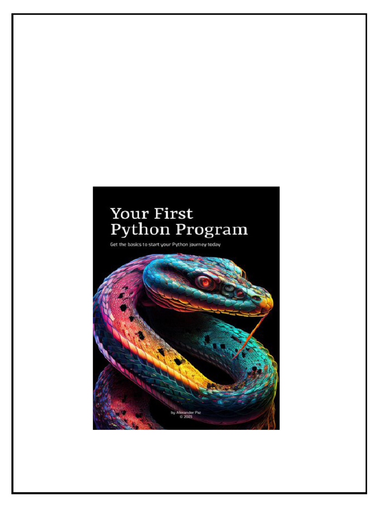 Your First Python Program Get The Basics To Start Your Python Journey ...