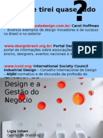 O Valor Do Design e A Gestão Do Negocio