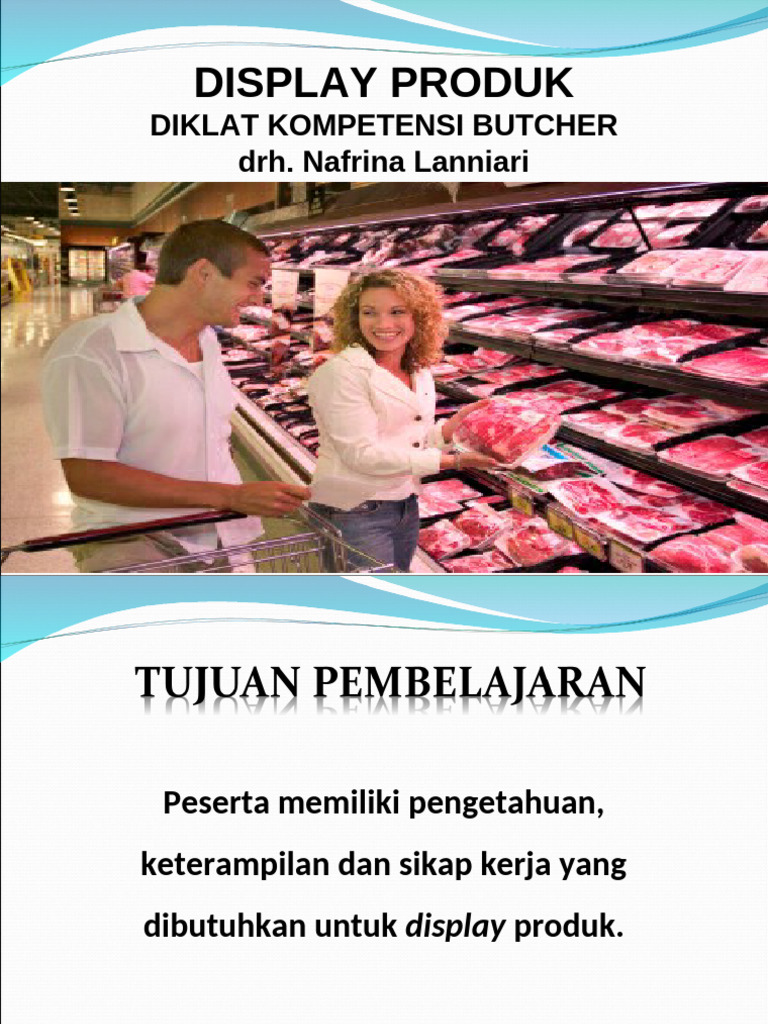 Tujuan dan Teknik Display Produk | PDF
