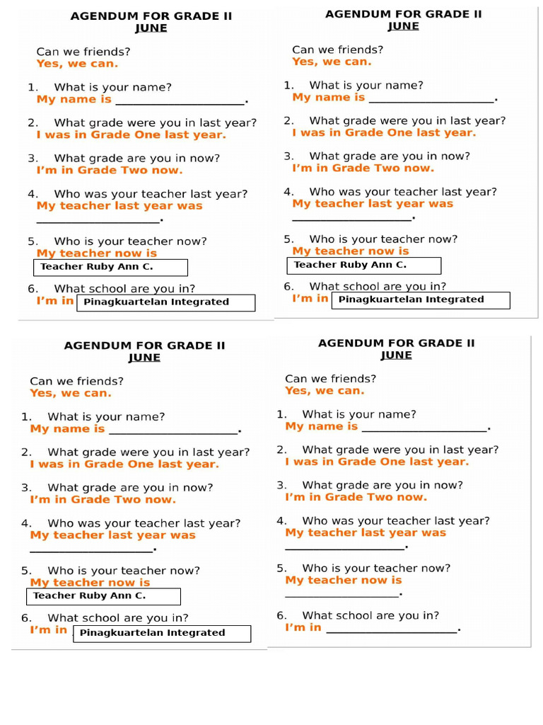 June Agendum | PDF