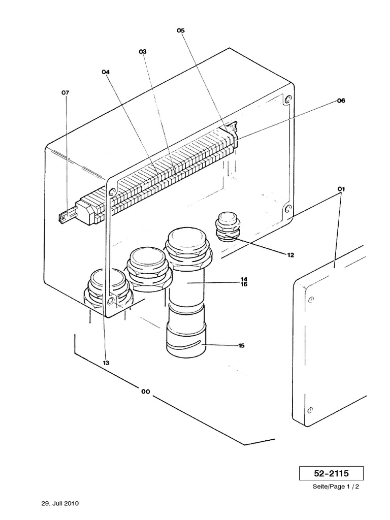 Solenoid Valve Box 52-2115 TruckCrane TelescopicBom | PDF