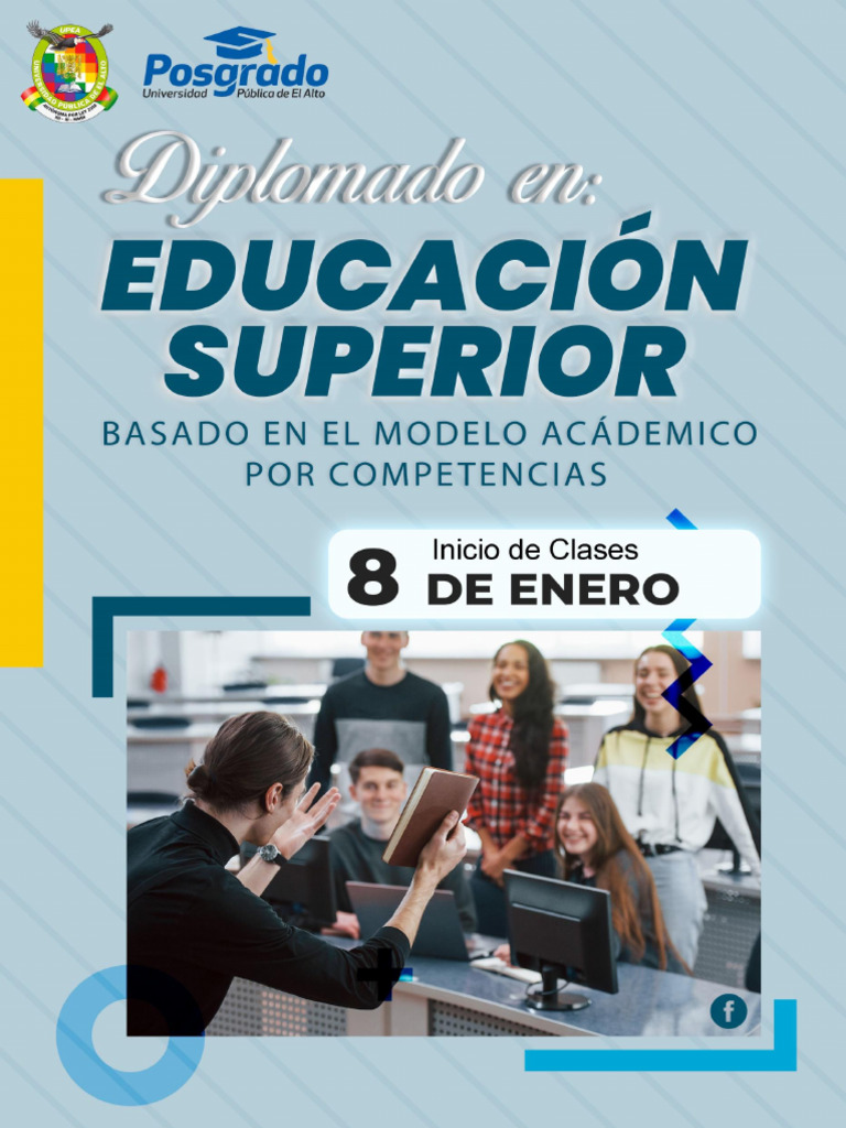 Diplomado en Educación Superior 2025 | PDF | Evaluación | Plan de estudios