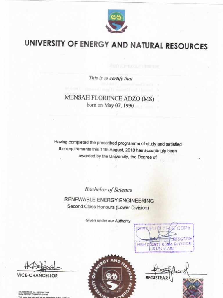 Uni Cert | PDF