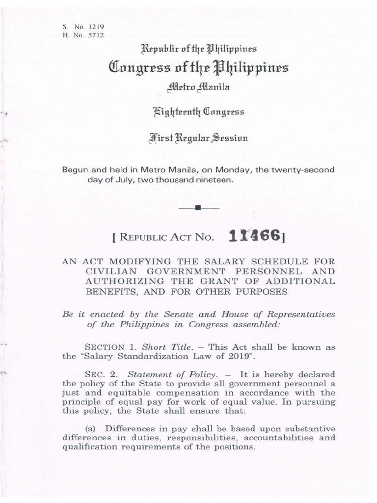 Ra 11466 | PDF