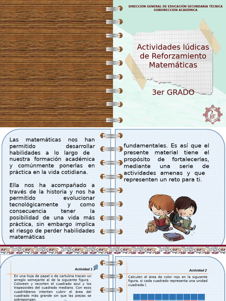 Actividades Lúdicas de Matemáticas 3er Grado | PDF