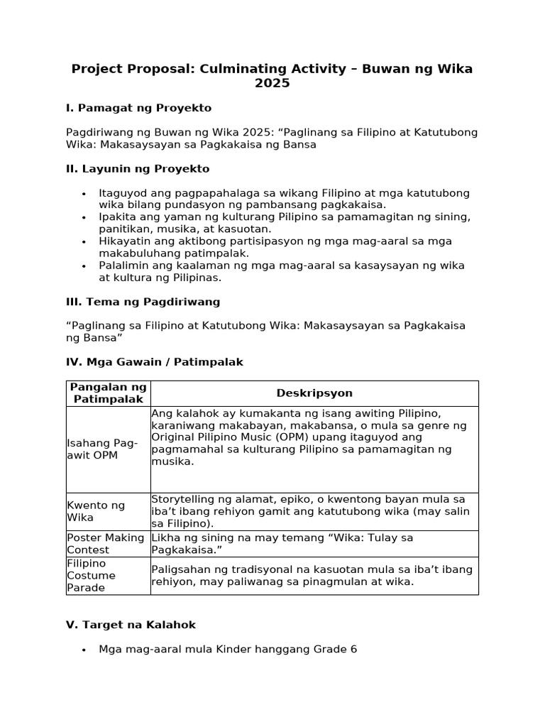 Project Proposal - Aug 29,2025 | PDF