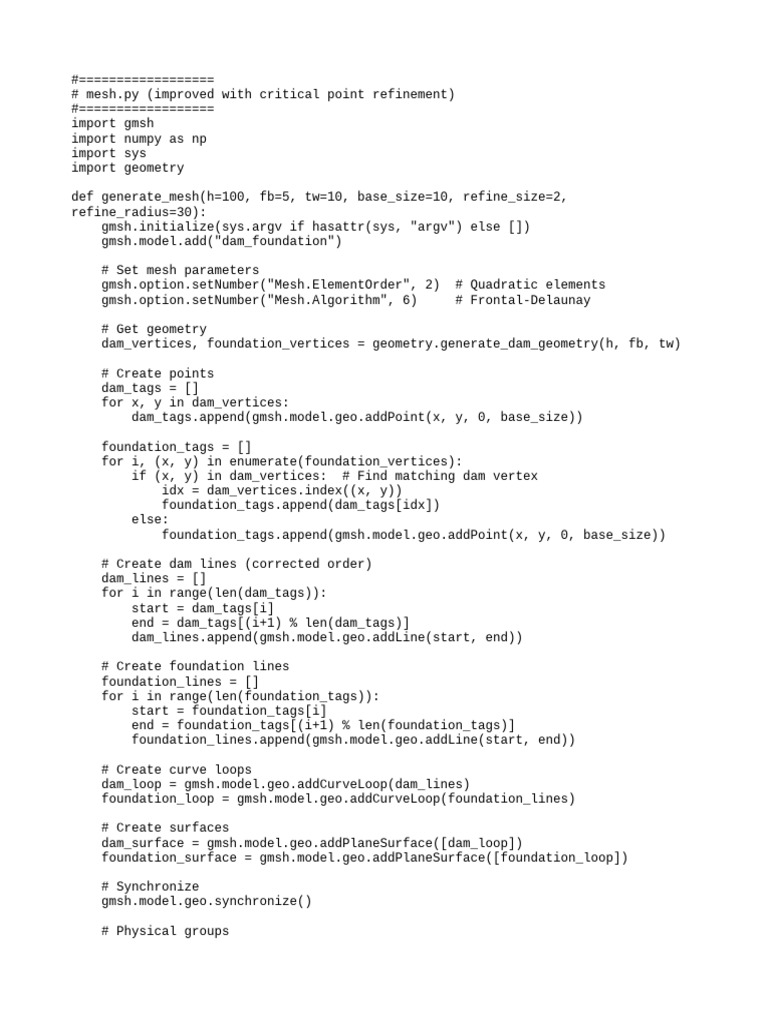 GMSH Frontal-Delaunay Mesh Generation | PDF | Algorithms And Data ...