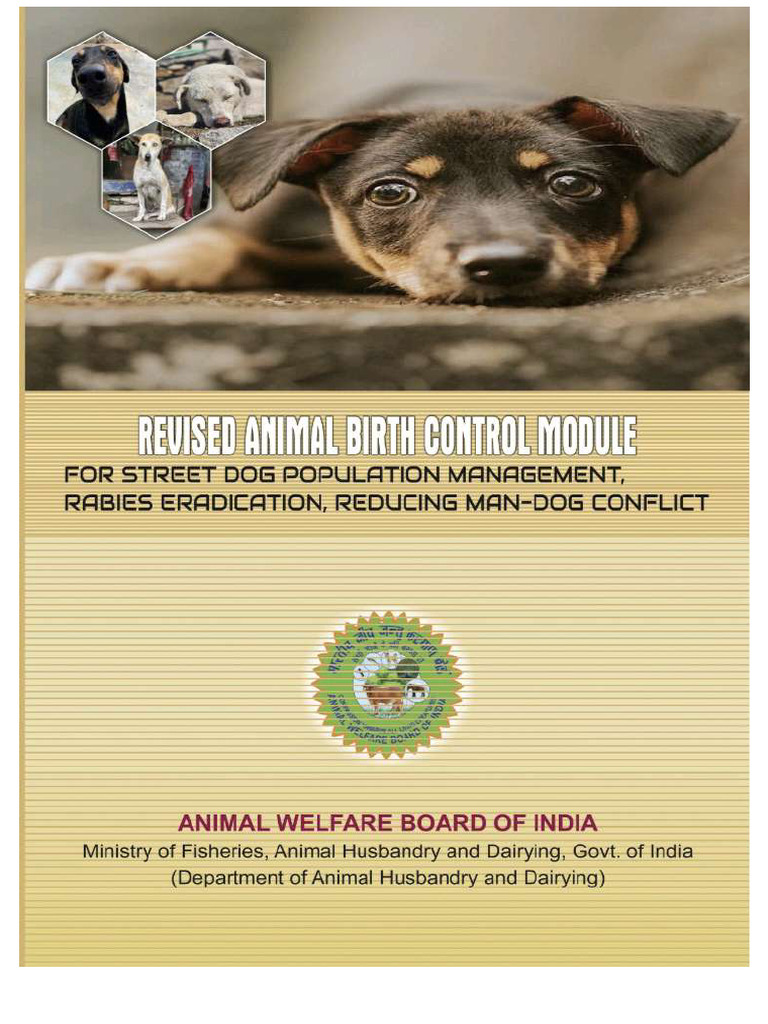Stray Dog Management and ABC Program Guide | PDF | Dogs | Rabies
