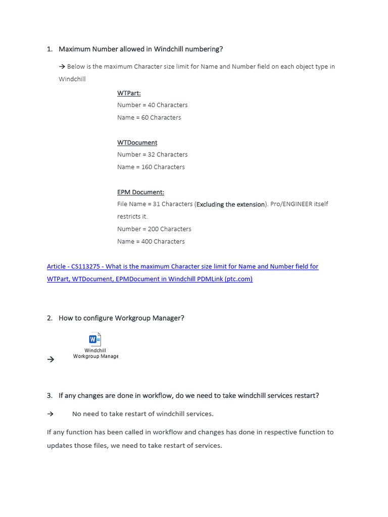 Windchill Configuration and Limits Guide | PDF | Computer Aided Design ...